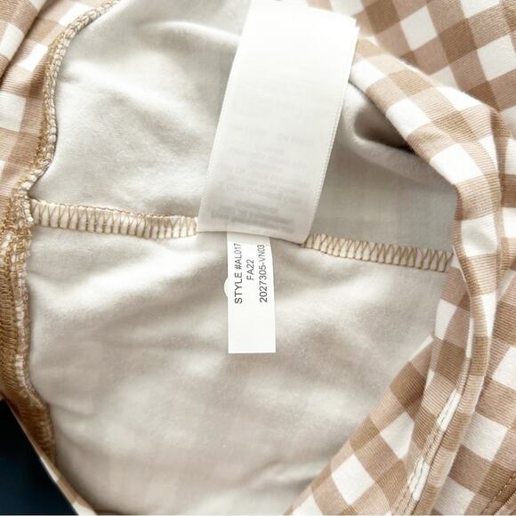 NWT J. Crew Factory Brown White Printed Cropped Everyday Leggings Size M - Picture 7 of 9